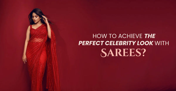 Perfect Celebrity Look with Sarees