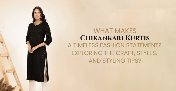 What Makes Chikankari Kurtis a Timeless Fashion Statement? Exploring the Craft, Styles, and Styling Tips?